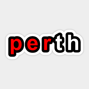 Perth Airport Code, PER Airport Sticker